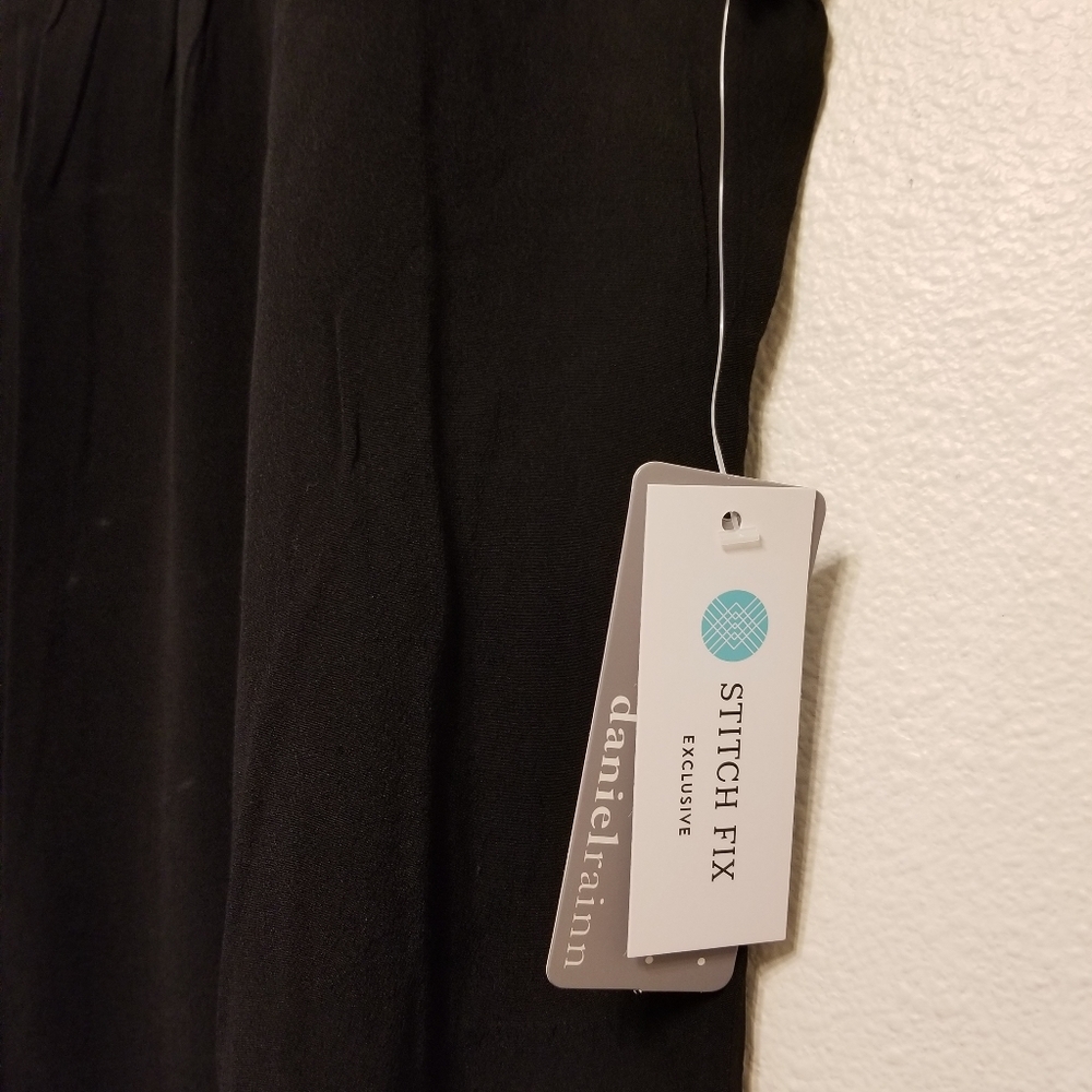 Daniel Rainn sleeveless lace-detailed top - black - Picture 4 of 7